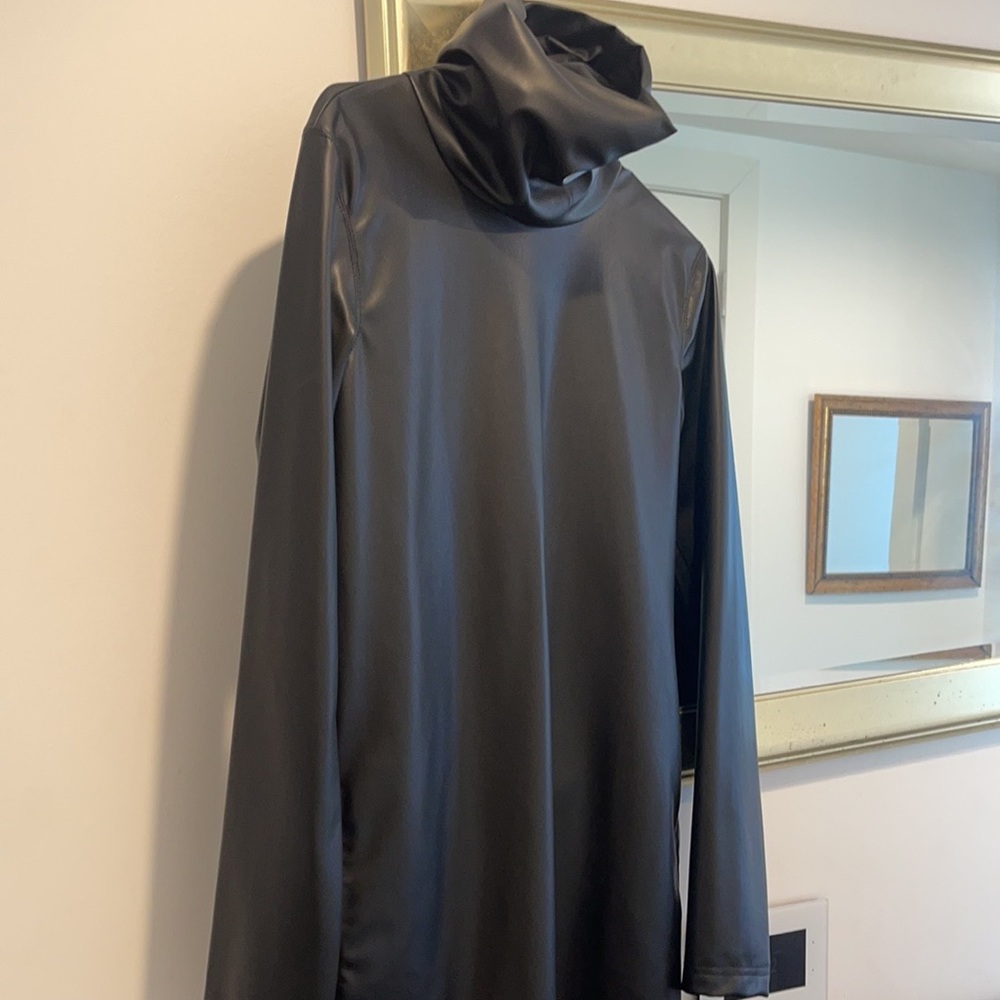 NWT ZARA LEATHER DRESS - Picture 6 of 7
